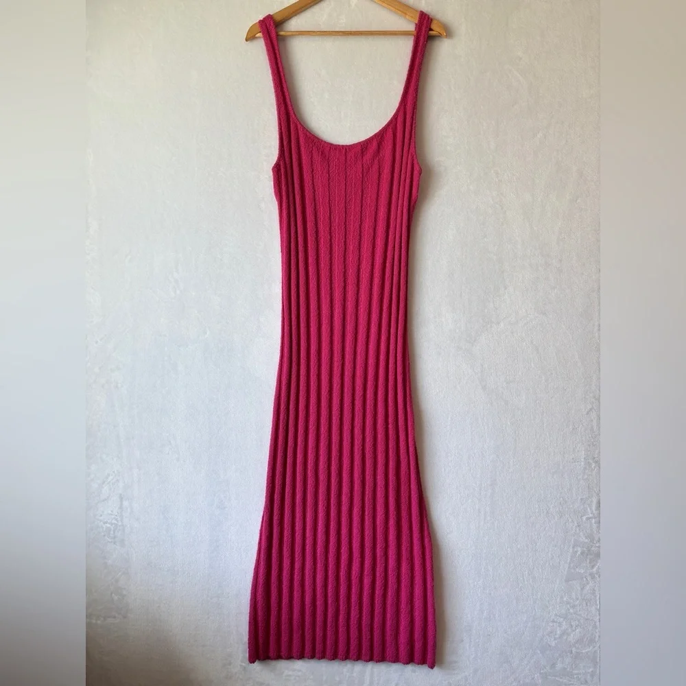 Free People Beach Santos Pink‎ Maxi Dress XL